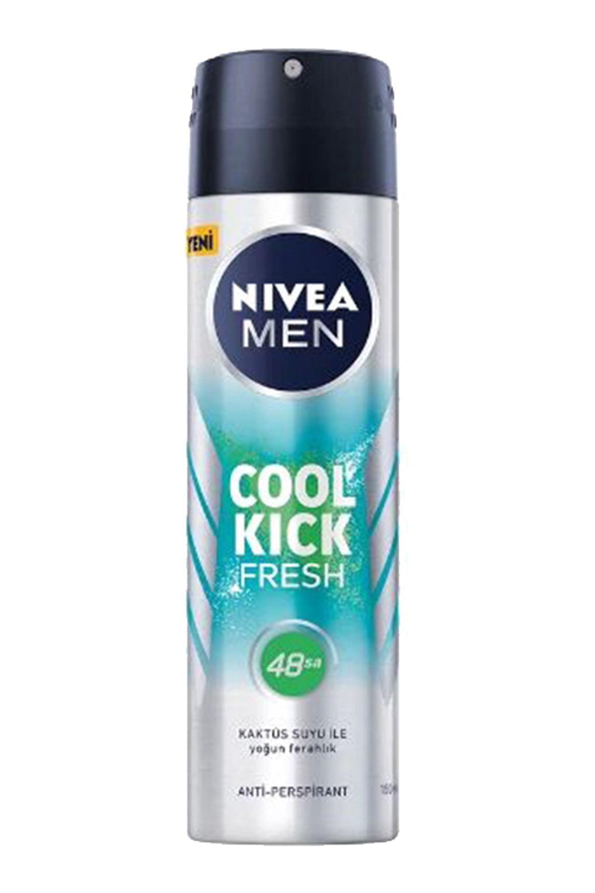 2 Adet Men Cool Kick Fresh Erkek Deodorant Sprey 150 Ml - Görsel 3