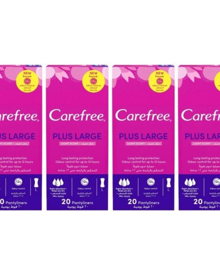Carefree 4x Plus Large Günlük Ped 20'li