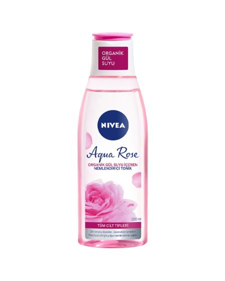 Aqua Rose Organik Gül Suyu İçeren Nemlendirici Tonik 200 ml