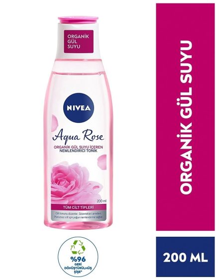 Aqua Rose Organik Gül Suyu Içeren Tonik 200 ml