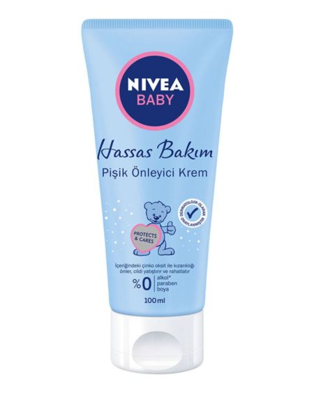 Baby Hassas Bakım Pişik Önleyici Krem Protects & Cares 100 Ml