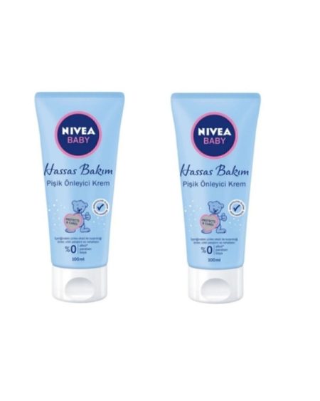 Baby Pişik Kremi (alkol Paraben Ve Boya Içermez) 100 Ml X 2 Adet