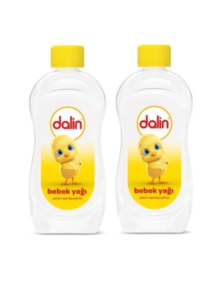 Bebe Yağı 500 ml Etkin Nemlendirme X2 Adet