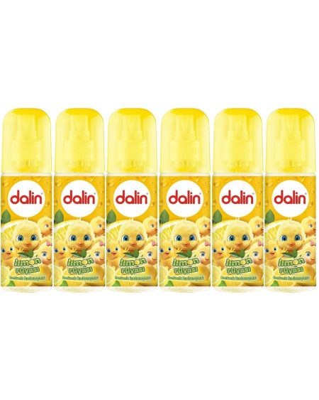 Bebek Kolonyası 150ML Limon Çiçeği (Limon-Bergomat-Papatya) (6 Lı Set)