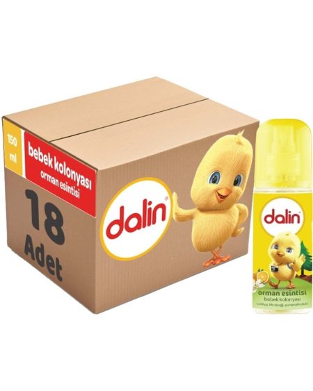Bebek Kolonyası 150ml Orman Esintisi (vanilya-iris Çiçeği-portakal Kokulu) (18 Li Set)