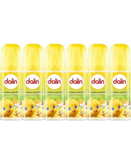 Bebek Kolonyası 150ml Orman Esintisi (VANİLYA-İRİS ÇİÇEĞİ-PORTAKAL KOKULU) (6 LI SET)