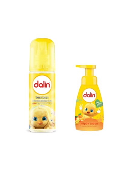 Bebek Kolonyası Bıcı Bıcı 150 Ml Ve Köpük Sabun Mango Ve Portakal Kokulu 200 Ml