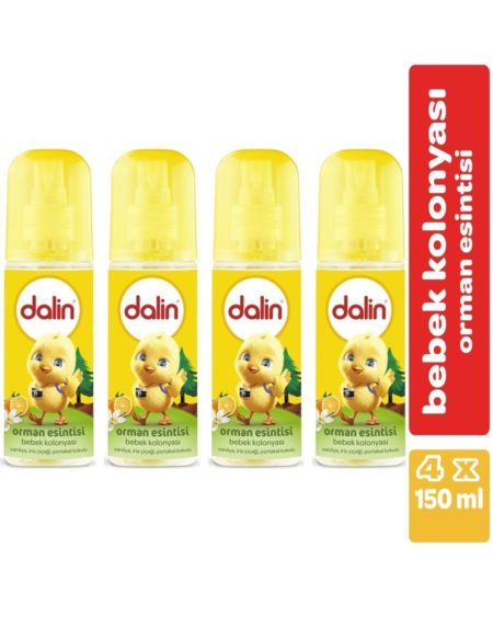 Bebek Kolonyası Orman Esintisi Sprey 150 Ml X4 Adet