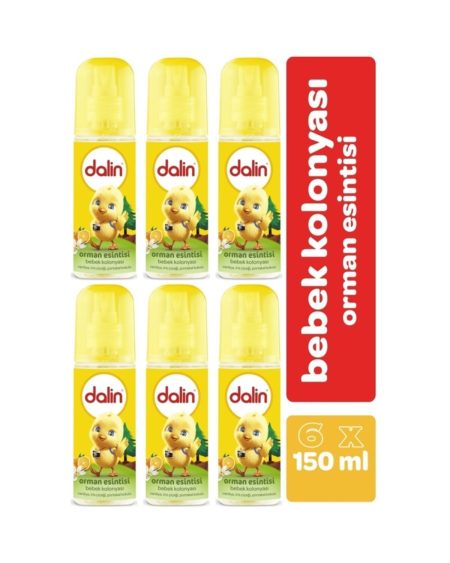 Bebek Kolonyası Orman Esintisi Sprey 150 Ml X6 Adet