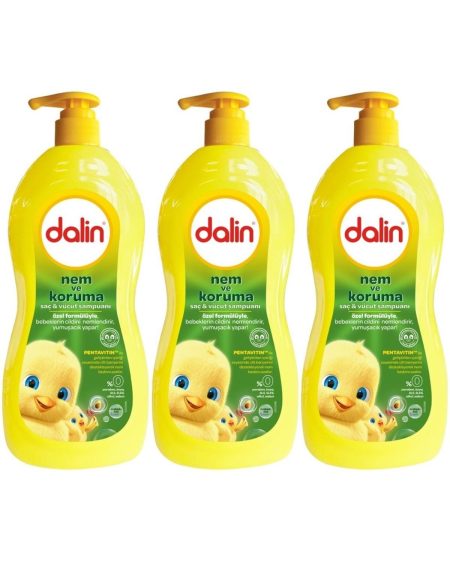 Bebek Saç & Vücut Şampuanı 700ML Nem ve Koruma Avakado Özlü (Pompalı) (3 Lü Set)