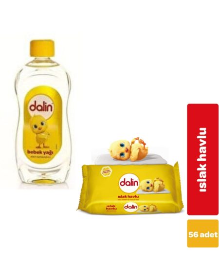 Bebek Yağı 300 ml & Islak Mendil Set