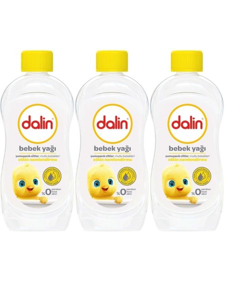 Bebek Yağı 500ML Klasik Etkin Nemlendirici (3 Lü Set)