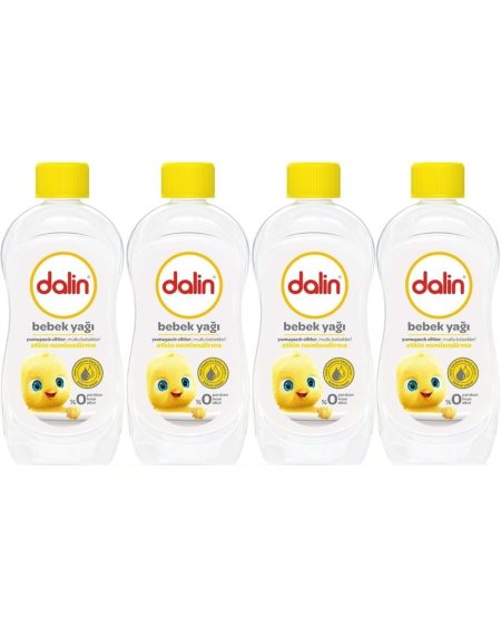 Bebek Yağı 500ML Klasik Etkin Nemlendirici (4 Lü Set)
