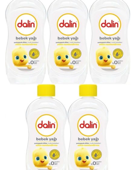Bebek Yağı 500ML Klasik Etkin Nemlendirici (5 Li Set)