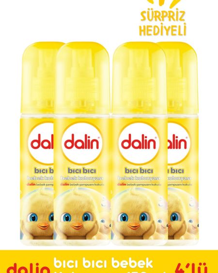 Bıcı Bıcı Bebek Kolonyası 150 Ml X 4 Adet