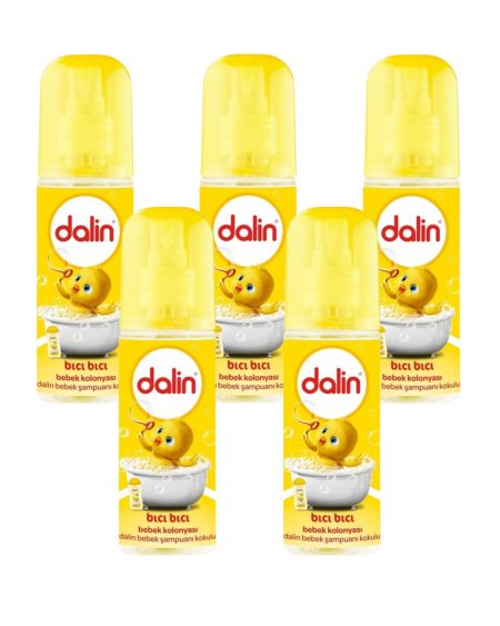 Bıcı Bıcı Bebek Şampuanı Kokulu Bebek Kolonyası 150 ml (5 Adet)
