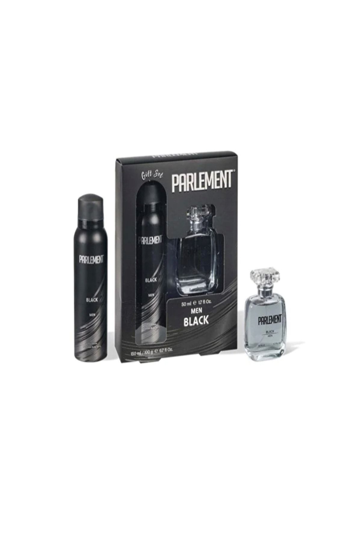 Black Set Men (50ml+150ml) Hediyelik Erkek Parfüm-deodorant