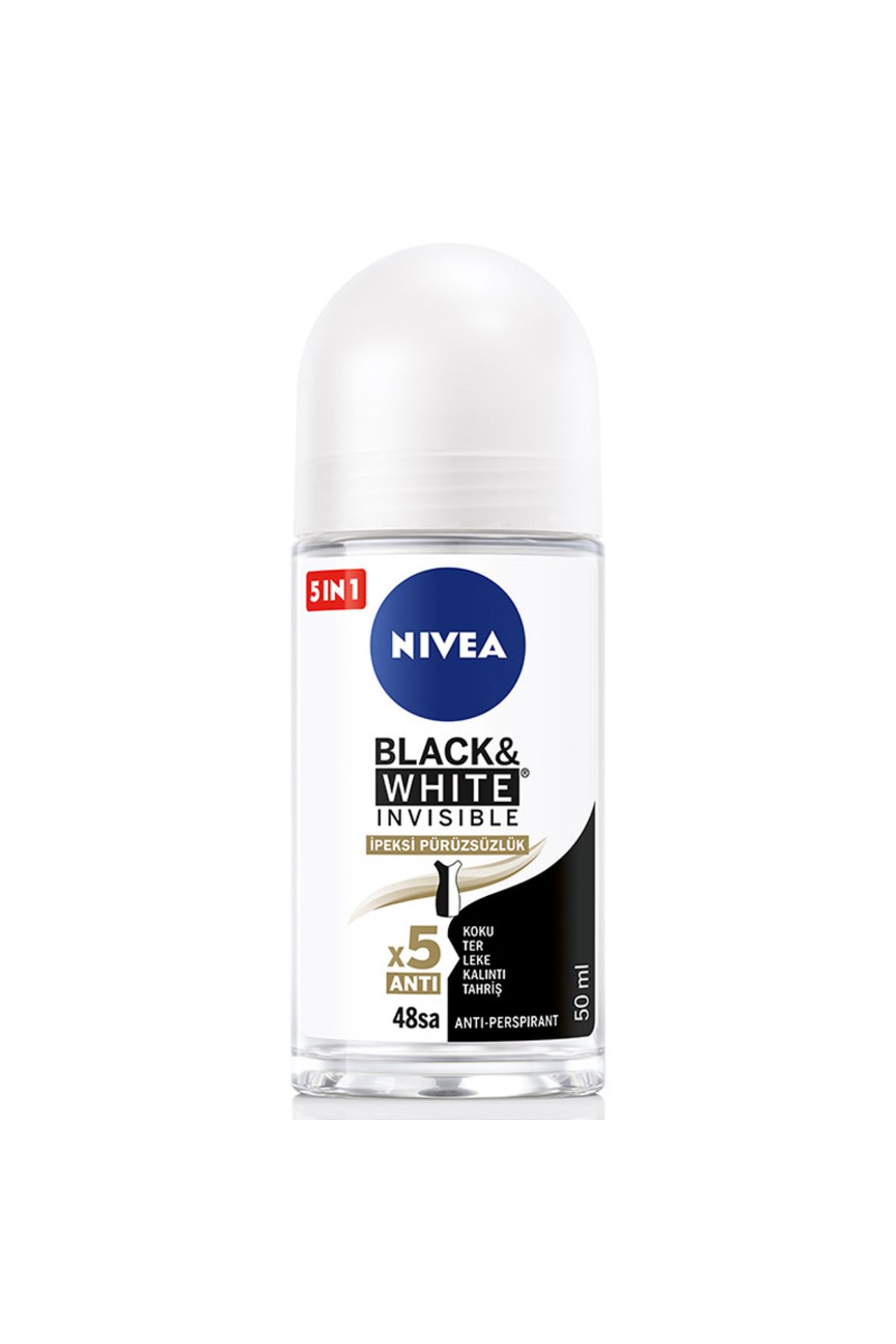 Black & White İpeksi Pürüzsüzlük Kadın Deodorant Roll-On 50 ml