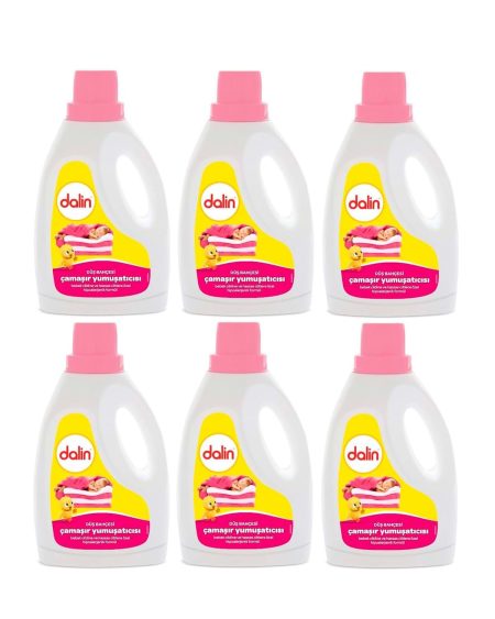 Çamaşır Yumuşatıcı 1,5 Lt Düş Bahçesi 6'lı Set Bebeklere Özel