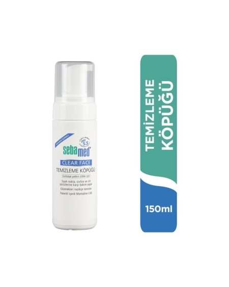 Clear Face Sivilce Ve Akne Karşıtı Yüz Temizleyici Köpük 150 Ml