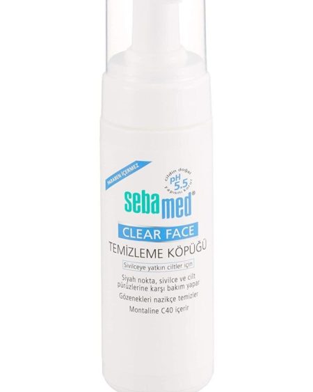 Clear Face Sivilce Ve Akne Karşıtı Yüz Temizleyici Köpük 150 ml