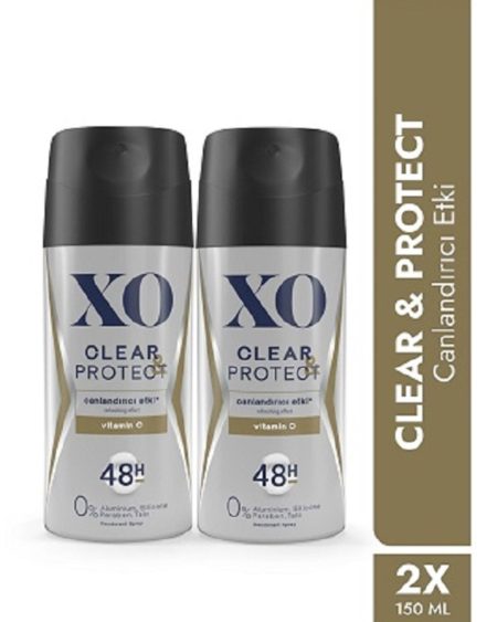 Clear&Protcet Men Deo X 2 Adet