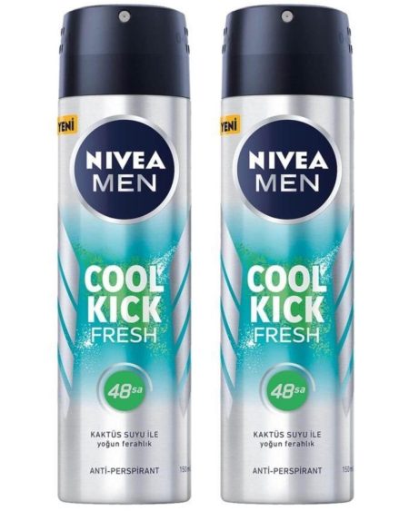 Cool Kick Fresh Erkek Deodorant 150 ml X2