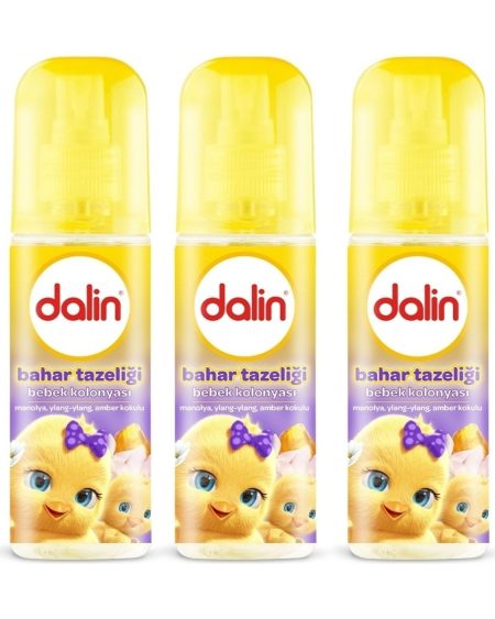 Dalin Bebek Kolonyası Bahar Tazeliği 150 ml x 3 Adet