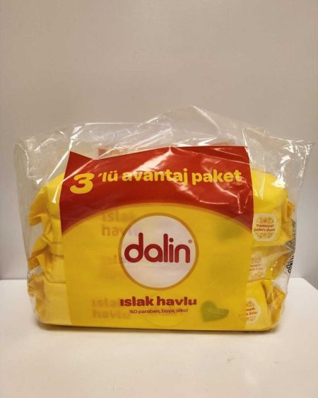 DALİN ISLAK HAVLU 3'lü AVANTAJ PAKETİ