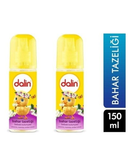 Dalin Kolonya 150 ml. Bahar Tazeliği Sprey (2'li)