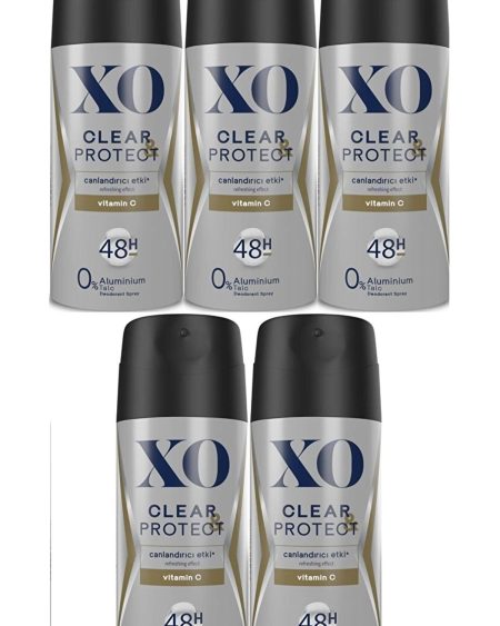 Deodorant 150ml Men-erkek Clear & Protect (5 Lİ SET)