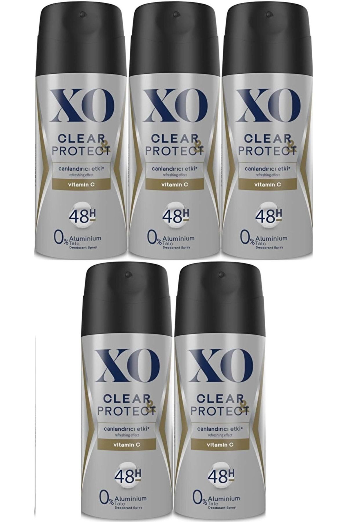 Deodorant 150ml Men-erkek Clear & Protect (5 Lİ SET)