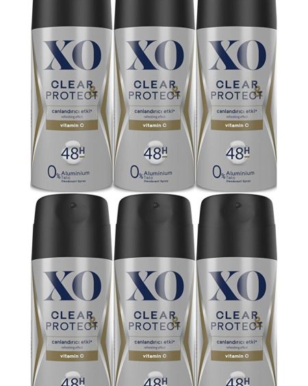 Deodorant 150ml Men-erkek Clear & Protect (6 LI SET)