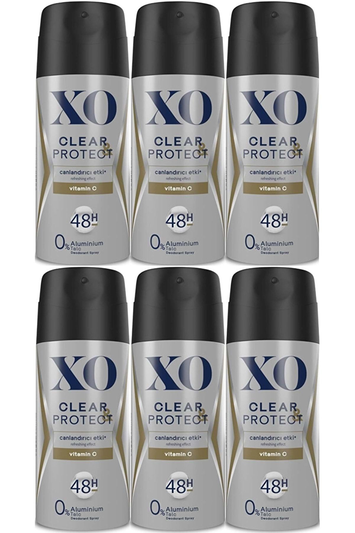 Deodorant 150ml Men-erkek Clear & Protect (6 LI SET)