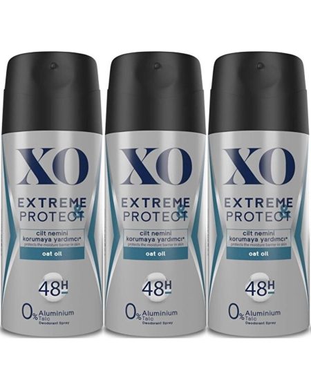Deodorant 150ml Men-erkek Extreme & Protect (3 LÜ SET)