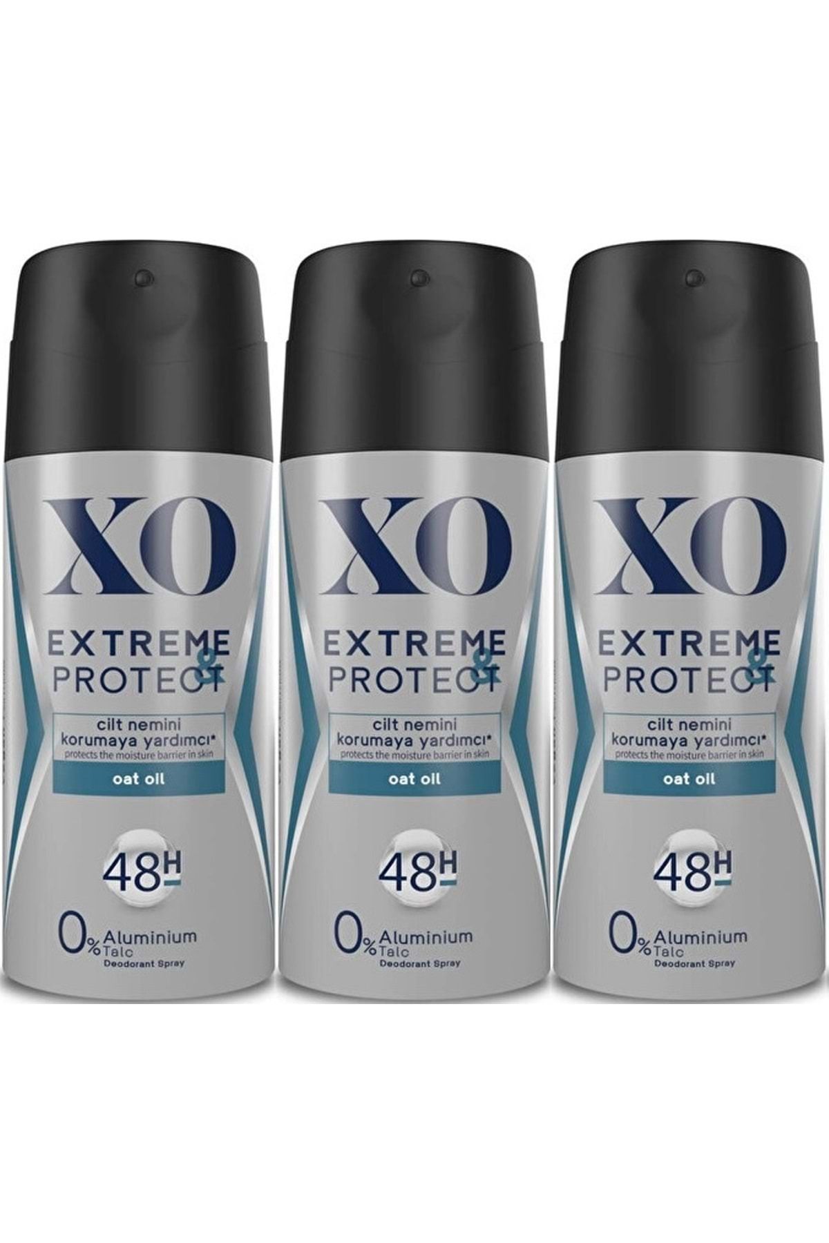 Deodorant 150ml Men-erkek Extreme & Protect (3 LÜ SET)