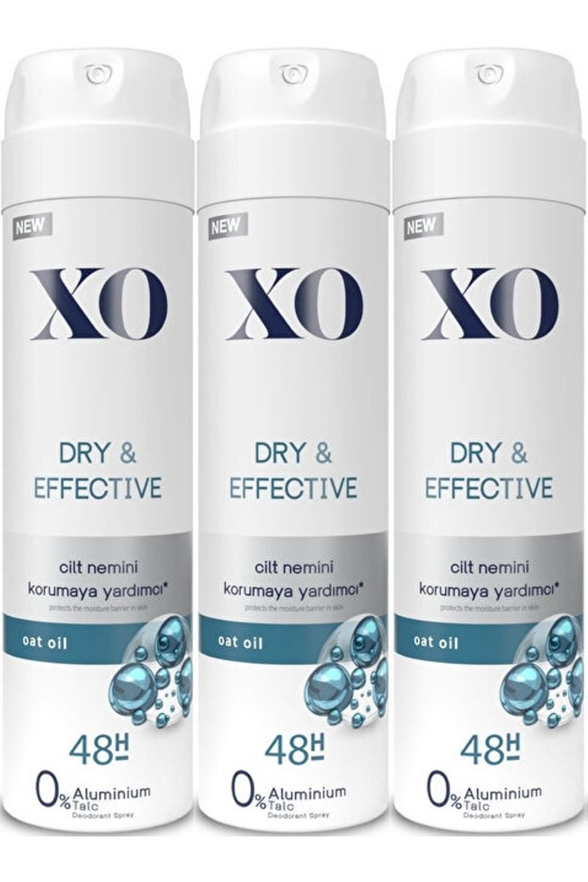 Deodorant 150ml Women-kadın Dry & Effective (3 LÜ SET)