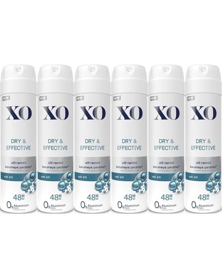 Deodorant 150ml Women-kadın Dry & Effective (6 LI SET)