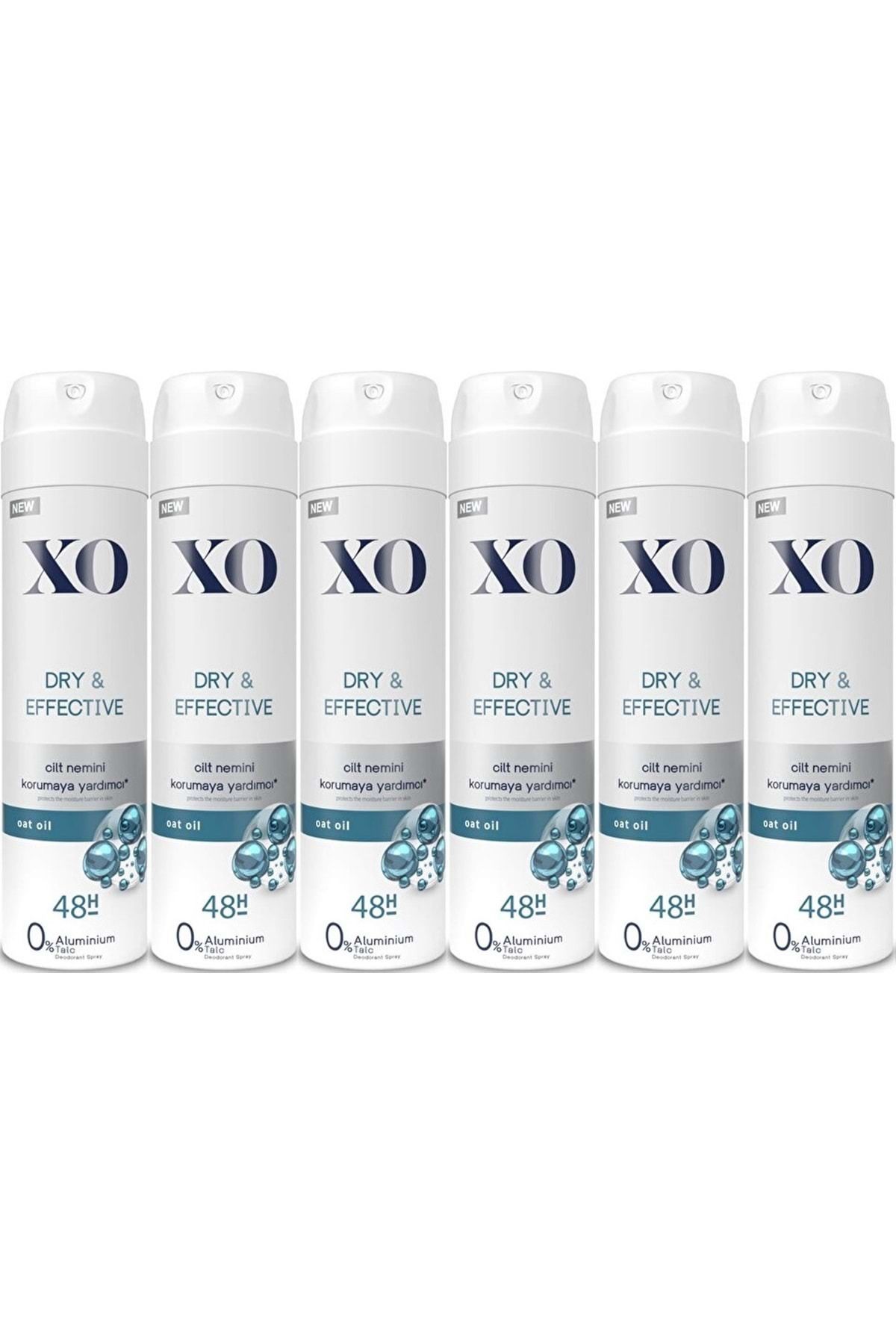 Deodorant 150ml Women-kadın Dry & Effective (6 LI SET)