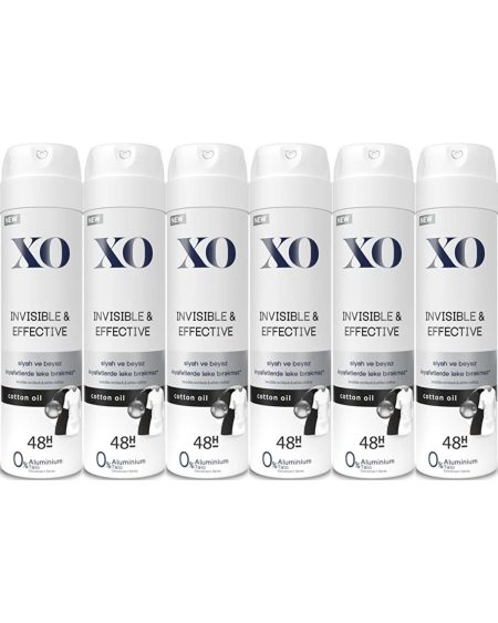 Deodorant 150ml Women-kadın Invisible & Effective (6 LI SET)