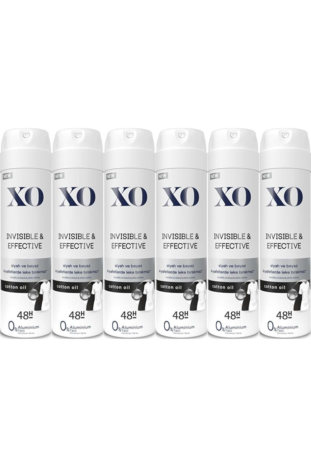 Deodorant 150ml Women-kadın Invisible & Effective (6 LI SET)