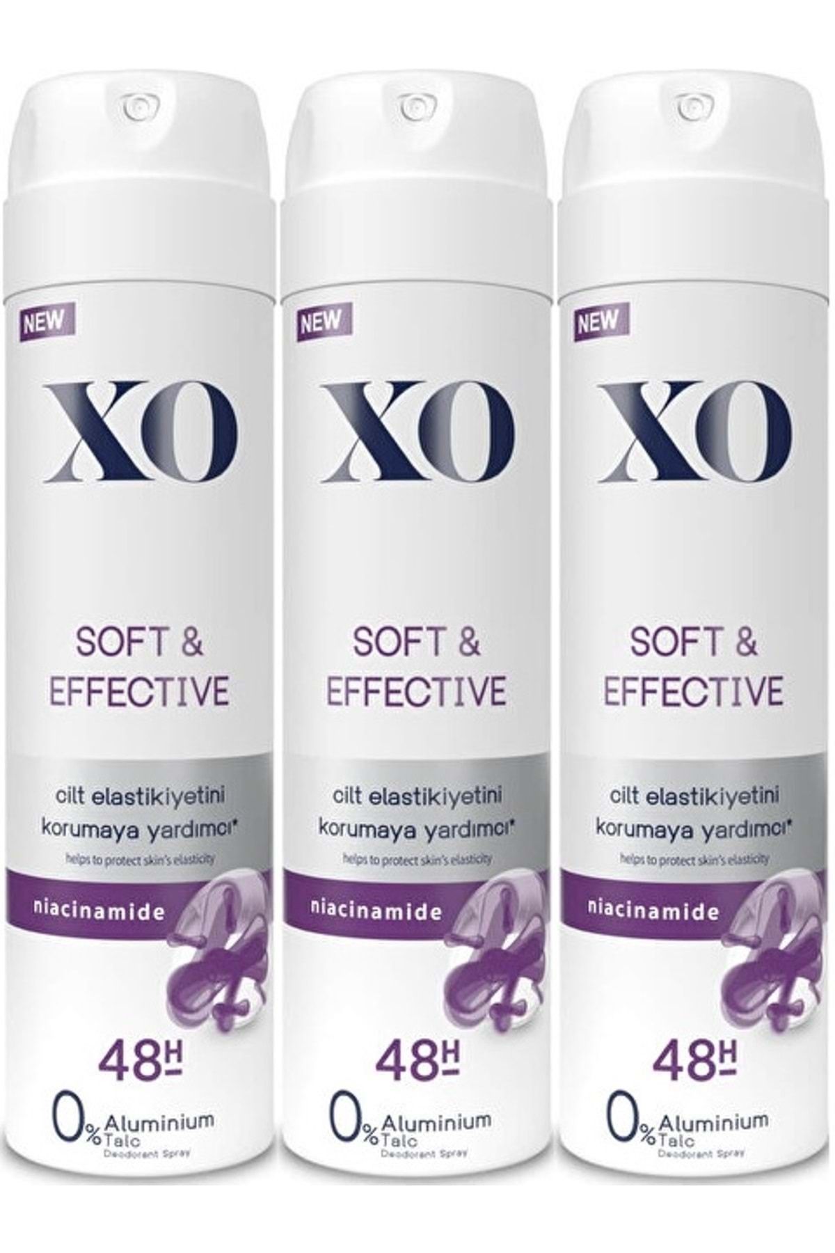 Deodorant 150ml Women-kadın Soft & Effective (3 LÜ SET)