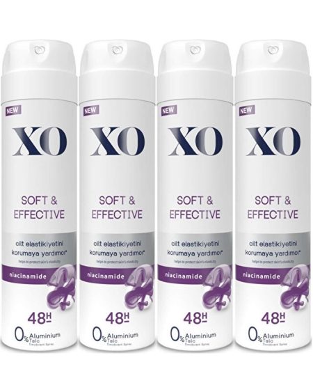 Deodorant 150ml Women-kadın Soft & Effective (4 LÜ SET)
