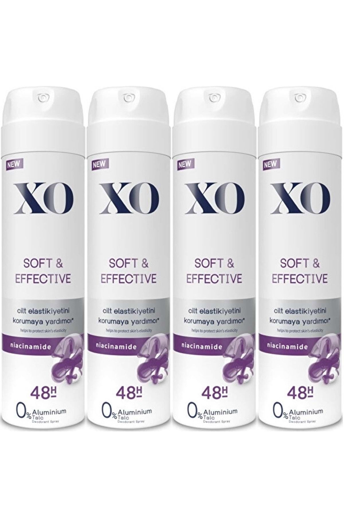 Deodorant 150ml Women-kadın Soft & Effective (4 LÜ SET)