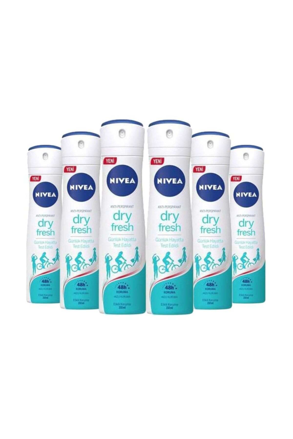 Deodorant Dry Fresh 150ml x 6
