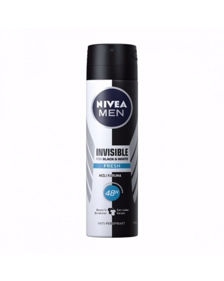 Deodorant Erkek Invisible Black&white Fresh 150ml
