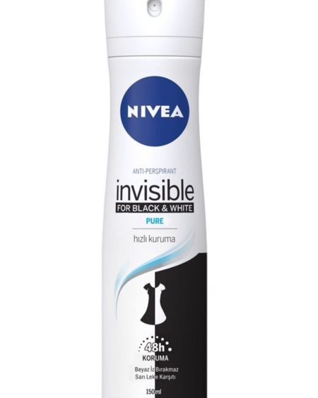 Deodorant Invisible Black&white Pure 150 Ml