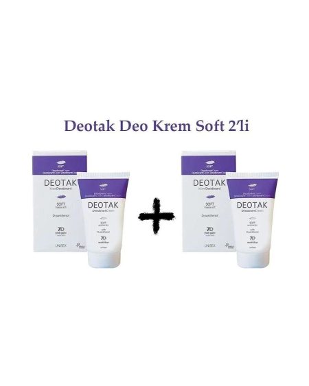 Deotak Soft Krem 35 ml x 2 Adet