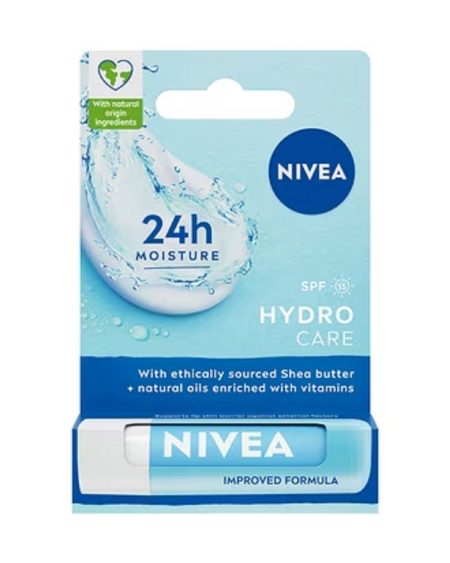 Dudak Bakım Kremi Hydro Care 4,8 g 24 Saat Nem SPF 15