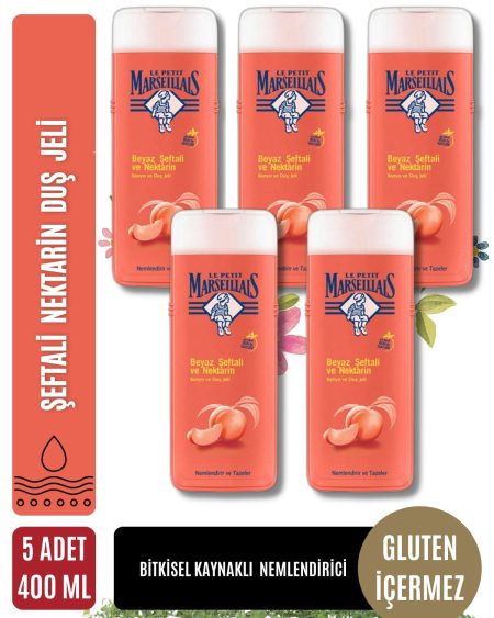 Duş Jeli Şeftali Ve Nektarin 400 Ml 5 Adet